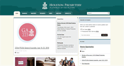 Desktop Screenshot of holstonpresbytery.org